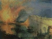J.M.W. Turner the burning of the houses of lords and commons,october 16,1834 oil painting reproduction